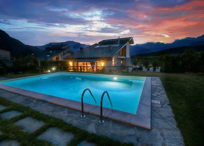 La Corte With Amazing Pool And Garden Villa Colico